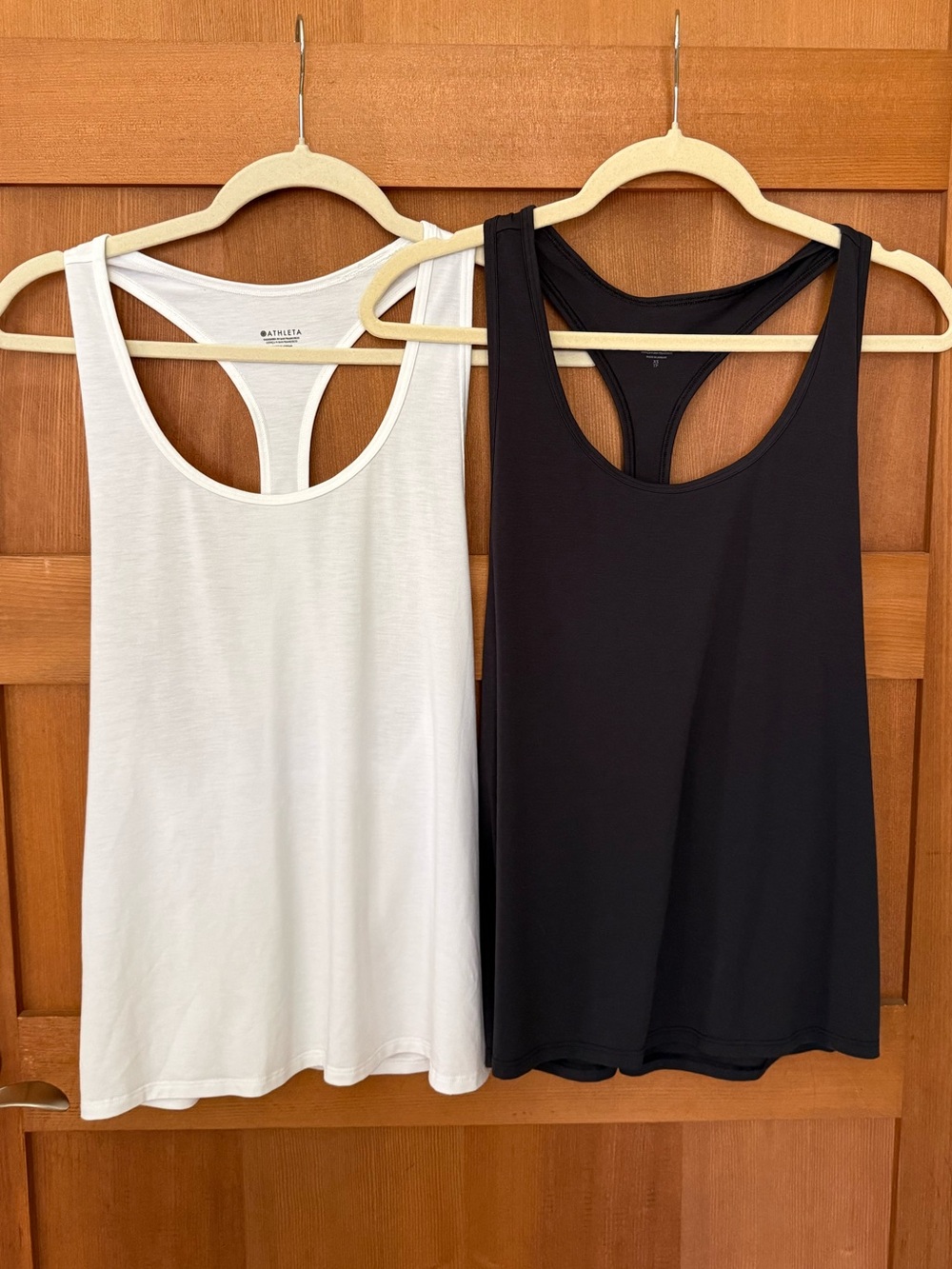 Pair Of Athleta Racerback Tanks XS